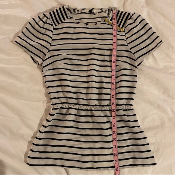 H&M Peplum Blouse Top • 2 / XS - Picture 9 of 13